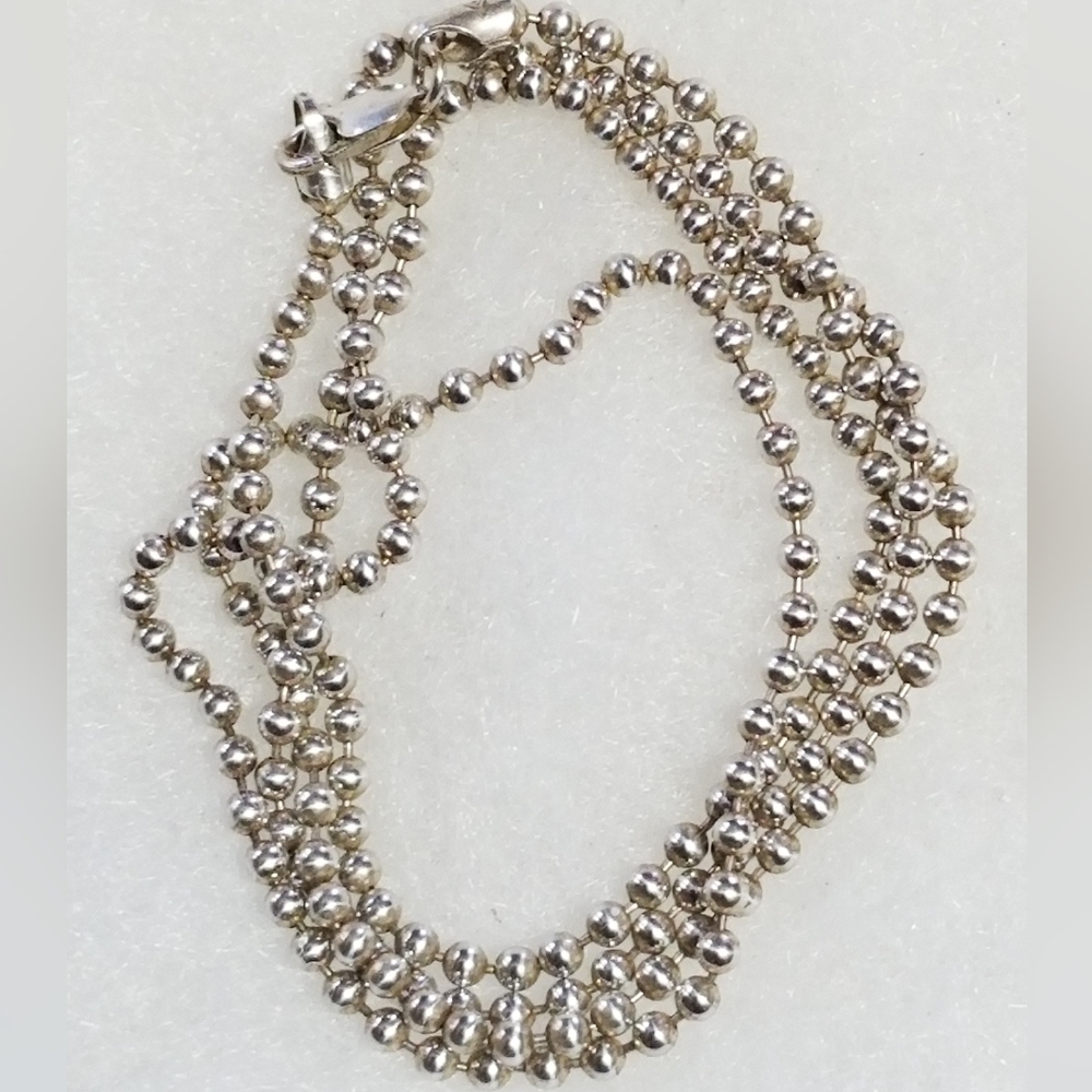 Silpada Sterling Silver Dog Chain Necklace - Picture 7 of 14